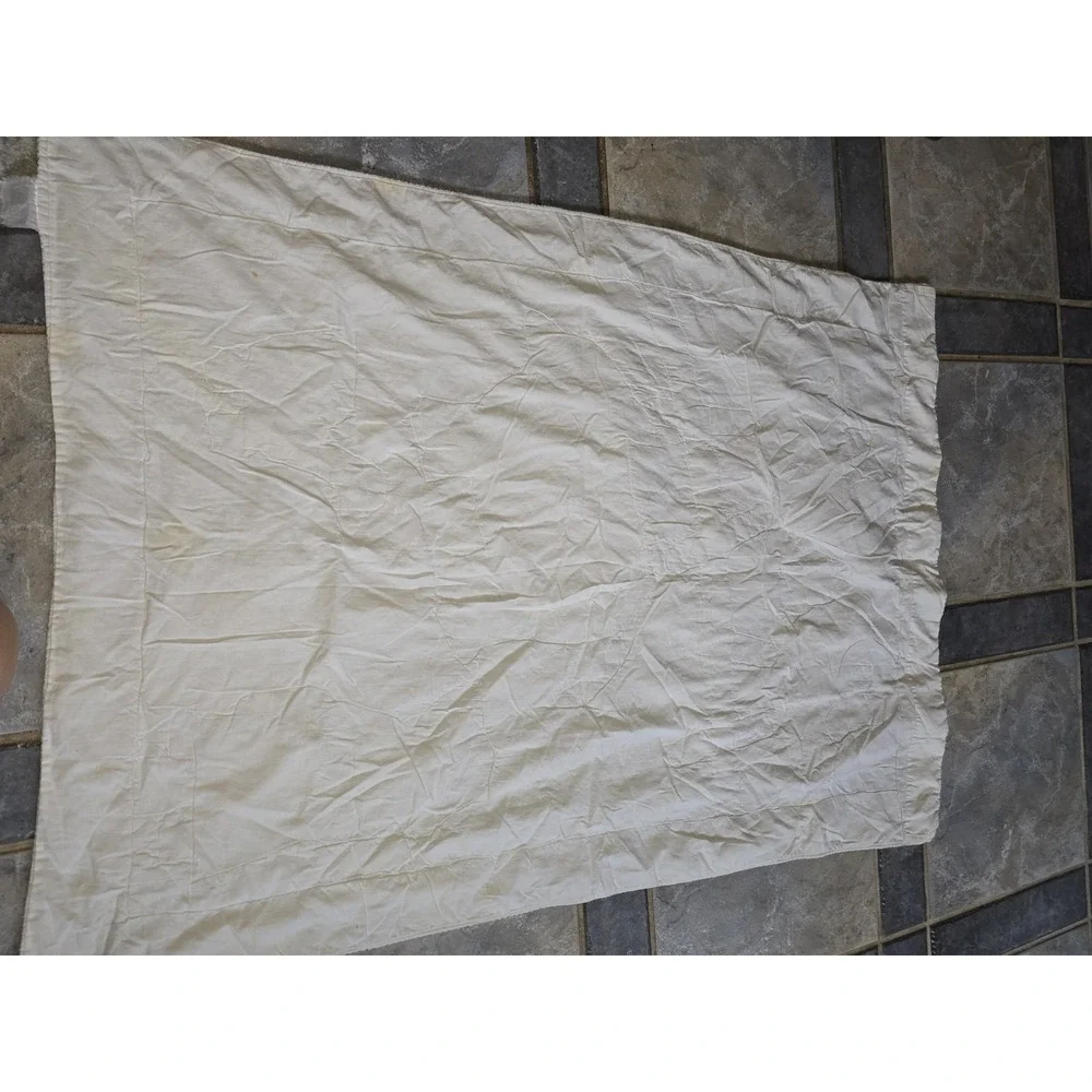 Vtg Baby Quilt Blanket Farm Cow Duck‎
